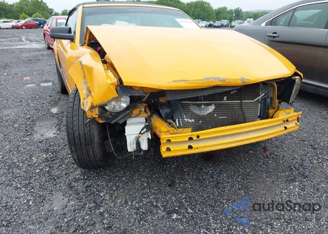 2007 Ford Mustang V6 Deluxe/V6 Premium из США, поврежденный, VIN 1ZVHT84N875368841